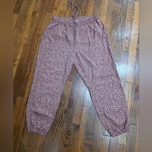 Pink PJ Pants Size L NWOT